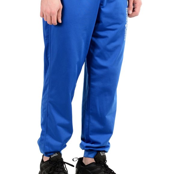 Emporio Armani EA7 "Train Big" Fleece Sweat Pants - Picture 2 of 4